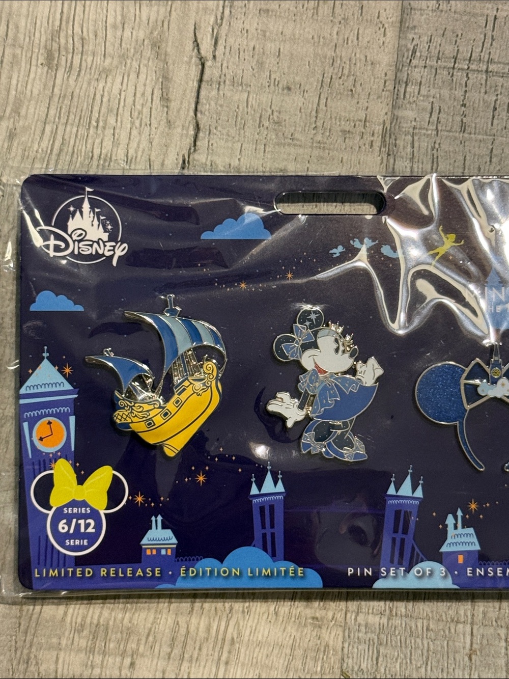 Limited EditionDisney Minnie Mouse Attraction Series Pin Backing — Peter Pan - Picture 3 of 5